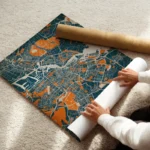 affiche carte amsterdam vintage enroule.webp