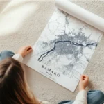 affiche carte bamako en rouleau.webp