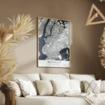 affiche carte brooklyn salon.webp