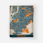 affiche carte brooklyn vintage.webp