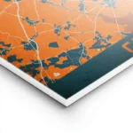 affiche carte calais vintage lightpanel.webp