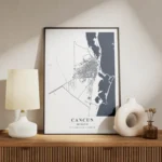 affiche carte cancun meuble.webp