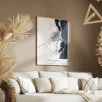 affiche carte cancun salon.webp