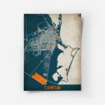 affiche carte cancun vintage.webp