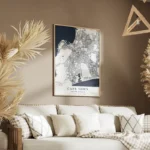 affiche carte cape town salon.webp