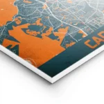 affiche carte cape town vintage lightpanel.webp