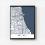 affiche carte chicago avec cadre.webp