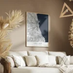 affiche carte chicago salon.webp