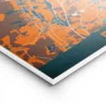 affiche carte dijon vintage lightpanel.webp