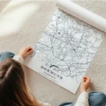 affiche carte dortmund en rouleau.webp