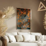 affiche carte dortmund vintage salon.webp