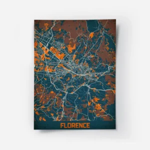 affiche carte florence vintage.webp