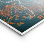 affiche carte florence vintage lightpanel.webp