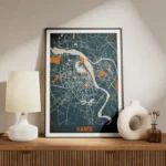affiche carte hanoi vintage meuble.webp