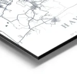 affiche carte havana aluminium.webp
