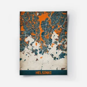 affiche carte helsinki vintage.webp