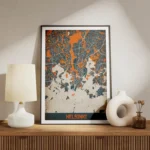 affiche carte helsinki vintage meuble.webp