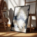 affiche carte hong kong encadre.webp