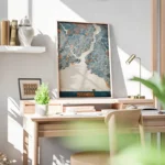 affiche carte istanbul vintage bureau.webp