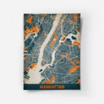 affiche carte manhattan vintage.webp