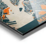 affiche carte manhattan vintage aluminium.webp