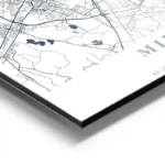 affiche carte milan aluminium.webp