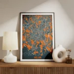affiche carte milan vintage meuble.webp