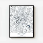affiche carte moscow avec cadre.webp