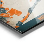 affiche carte new york vintage aluminium.webp