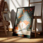 affiche carte new york vintage encadre.webp