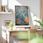 affiche carte orlando vintage bureau.webp