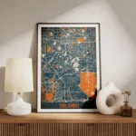 affiche carte orlando vintage meuble.webp