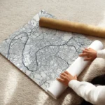 affiche carte paris enroule.webp