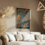 affiche carte paris vintage salon.webp