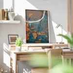 affiche carte perth vintage bureau.webp