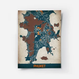 affiche carte phuket vintage.webp