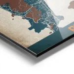 affiche carte phuket vintage aluminium.webp