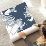 affiche carte rio de janeiro au sol.webp