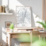 affiche carte rome bureau.webp