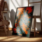 affiche carte rome vintage encadre 1.webp