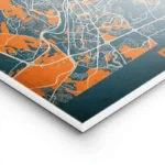 affiche carte rome vintage lightpanel 1.webp