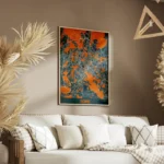 affiche carte rome vintage salon 1.webp