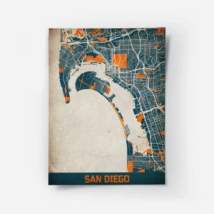 affiche carte san diego vintage.webp