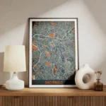 affiche carte sao paulo vintage meuble.webp