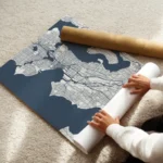 affiche carte seattle enroule.webp