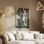 affiche carte seattle vintage salon.webp