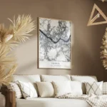 affiche carte seoul salon.webp