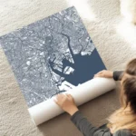 affiche carte tokyo au sol.webp