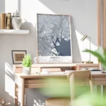 affiche carte tokyo bureau.webp