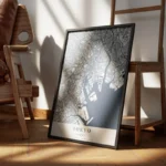 affiche carte tokyo encadre.webp